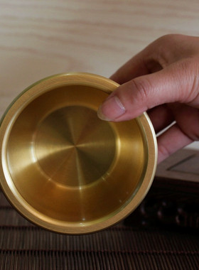 纯铜年年有余办公桌书房乔迁礼品