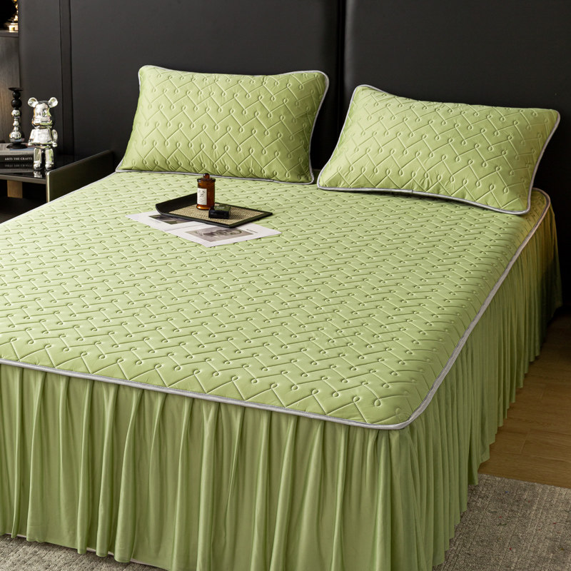 2023年新款凉感丝冰丝乳胶单凉席 艾云乳胶席