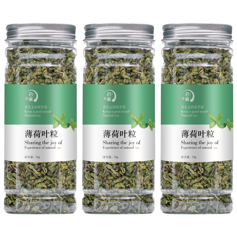 凉茶花茶 罐装薄荷叶新鲜干薄荷茶叶散装食用泡茶泡水喝 3 发 1 买 凉茶花茶 罐装薄荷叶新鲜干薄荷茶叶散装食用泡茶泡水喝 3 发 1 买