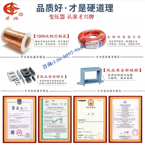 AC12V1A 220V转12V 才兴线性变压器 12V1000MA交流电源适配器 - 图1