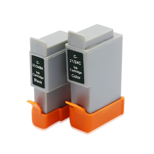 MAG适用佳能Canon iP1000 iP1500 iP2000 MP110 MP130打印机BCI-21 BCI-24墨盒B210C B215C 230C彩色油墨水盒 - 图0