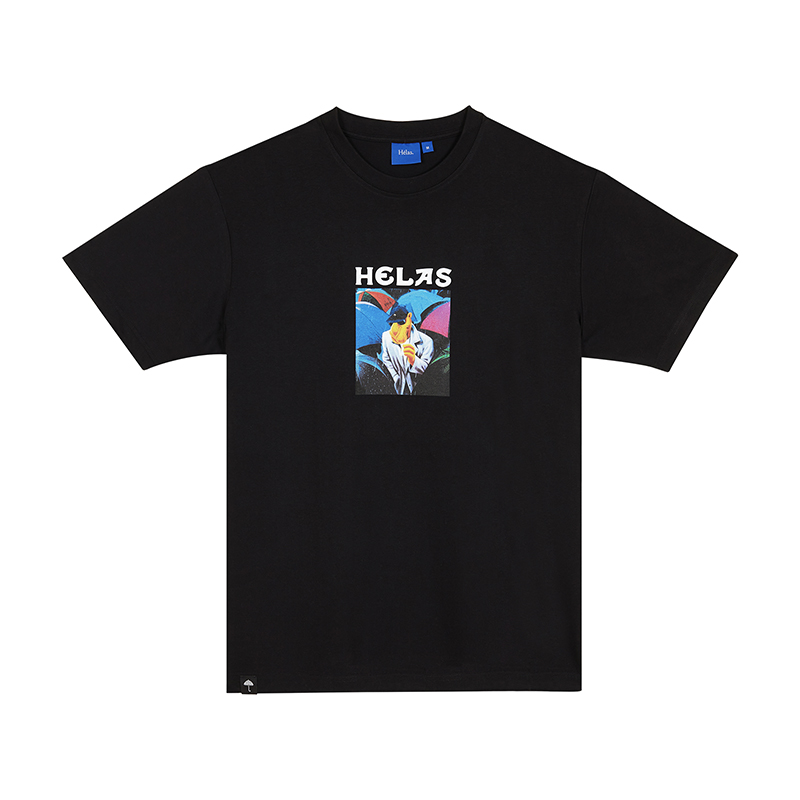 【法国】HELAS CIGGY TEE WHITE/CIGGY TEE BLACK短袖印花T恤-图1