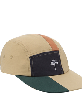 【法国】HELAS 25FA BLOCCHI CAP MULTICO多边形拼色五片帽帽子