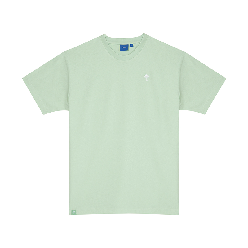 【法国】HELAS d PASTEL GREEN/BURDUNDY短袖T恤-图0