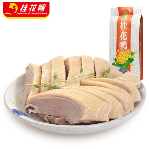 桂花贡坊1000g桂花鸭集团正宗江苏特产南京盐水鸭舌尖美食老字号 - 图0