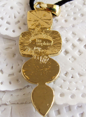 宝石质感时尚风水晶饰品项链