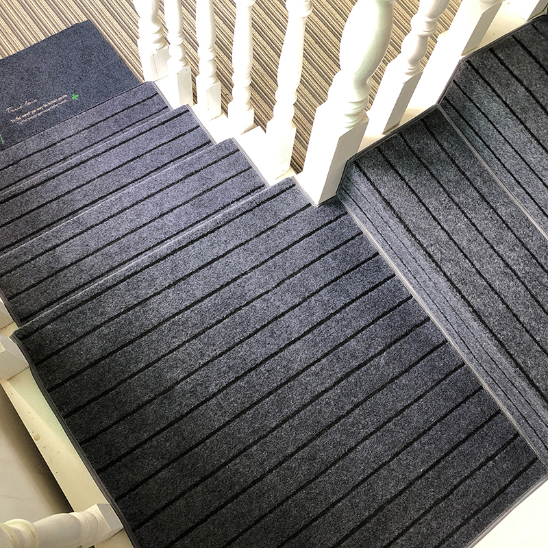 楼梯垫踏步垫阶梯式防滑地毯免胶自粘实木水泥台阶贴满铺可定制 - 图2