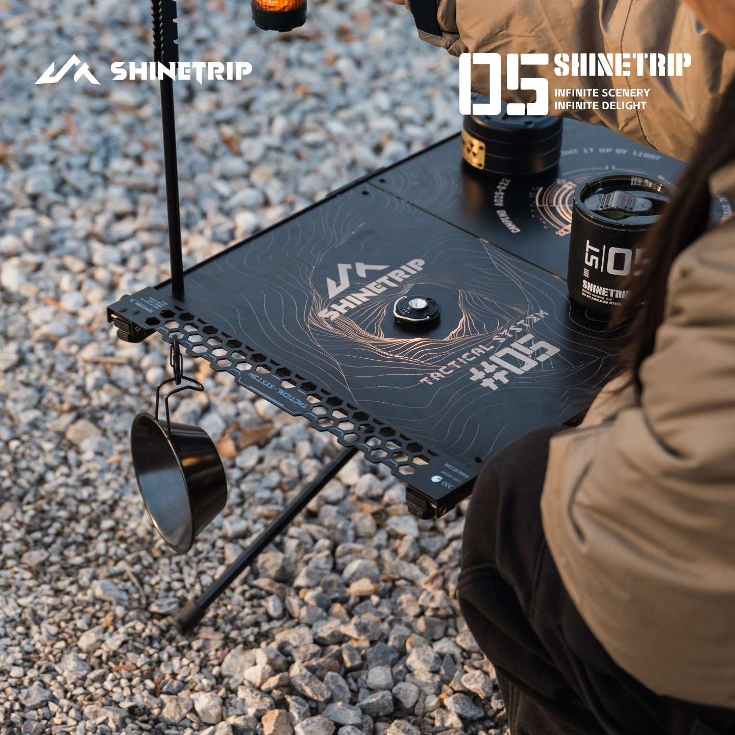 山趣户外超轻量化折叠桌子单元桌板速开摩旅露营装备便携野餐车载,淘宝优惠券,粉丝福利购,淘宝优惠卷