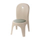 Home comfortable sedentary stool back chair plastic thickened adult and child shoe changing stool simple and fashionable children's dining chair