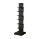 Invisible bookshelf floor-standing storage rack home living room corner iron vertical small bookshelf simple corner creative bookcase