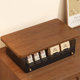 Coffee machine bar acrylic dustproof storage rack