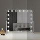 Desktop makeup mirror with light led bulb desktop makeup mirror smart makeup artist special fill light mirror beauty mirror