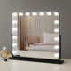 Desktop makeup mirror with light led bulb desktop makeup mirror smart makeup artist special fill light mirror beauty mirror