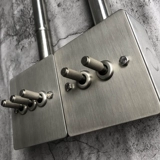 Pialt Industrial Wind Wind Sweam Panel Панель темная установка Retro может быть установлен трубопровод Open Dual Control