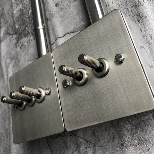 Pialt Industrial Wind Wind Sweam Panel Панель темная установка Retro может быть установлен трубопровод Open Dual Control