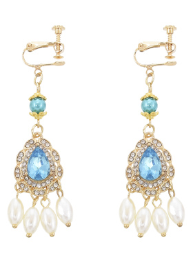 西域茉莉公主珍珠额头链发饰汉服