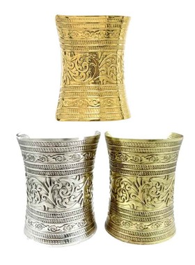 金属女长款夸张古着vintage手镯