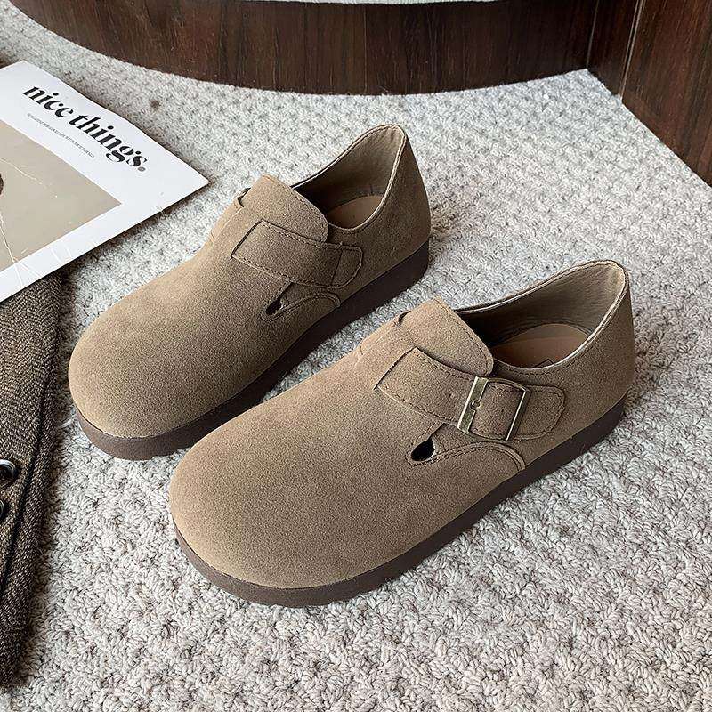 大码女鞋41到43加绒勃肯鞋厚底百搭冬季保暖棉鞋一脚蹬毛毛博肯鞋,淘宝优惠券,粉丝福利购,淘宝优惠卷