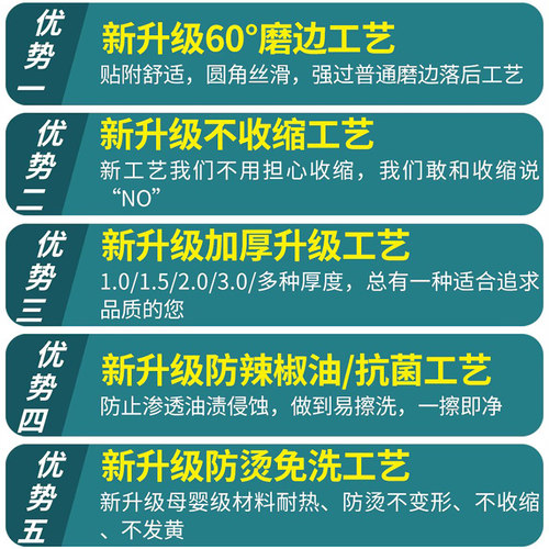 软玻璃PVC圆桌布防水防油防烫免洗台布圆形桌透明餐桌垫桌面家用 - 图3