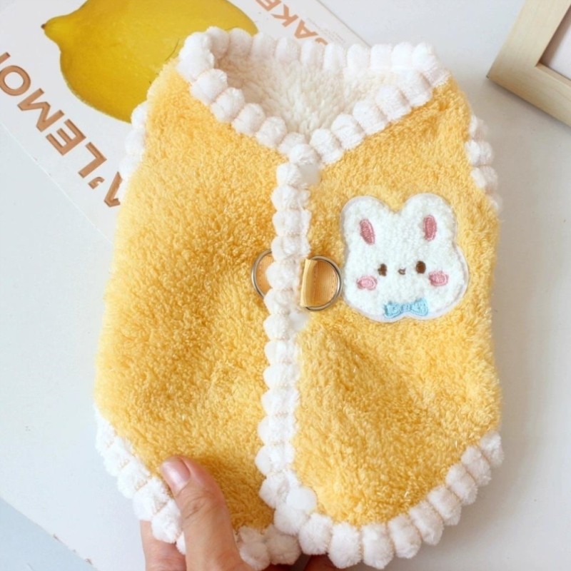 宠物兔子衣服专用冬天装扮保暖侏儒可爱幼兔垂耳冬装背心服装用品,淘宝优惠券,粉丝福利购,淘宝优惠卷