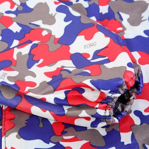 加绒加厚罩衣拉链款耐脏防油男款加绒工作服仓库冬季大褂中长款 - 图2