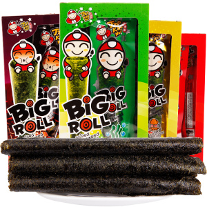 泰国进口小零食老板仔烤海苔卷