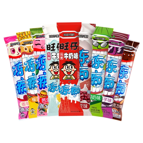 Wangwang Wangzai молоко замороженное восемь коробочка плазма Durian красная фасоль ароматизированная барьер морожено