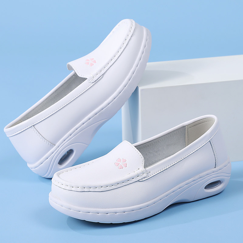 气垫护士鞋女秋冬季透气轻便软底不累脚防滑臭厚底平底医护工作鞋,淘宝优惠券,粉丝福利购,淘宝优惠卷