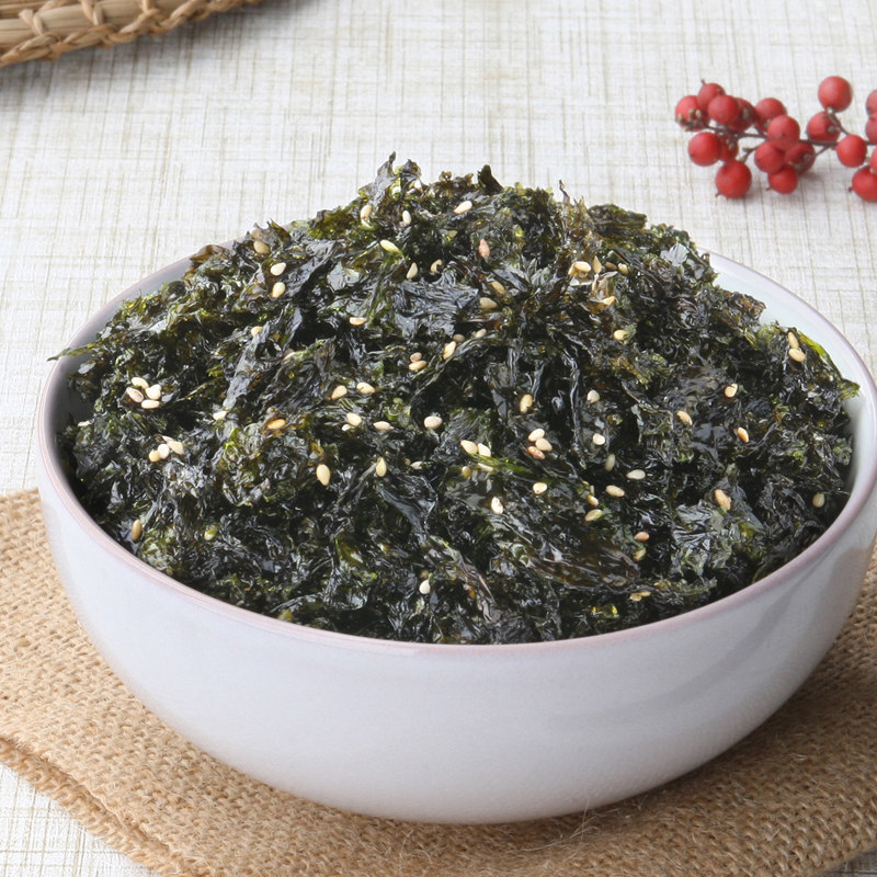 韩国70进口济州岛蜂蜜味炒海苔 威海韩品食品海苔系列