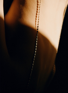 ABOAB925银原创设计项链指纹肌理