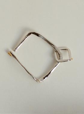 戒指ABOAB金银组合简约男女通用