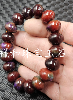 优化舒俱来算盘珠玉石手链