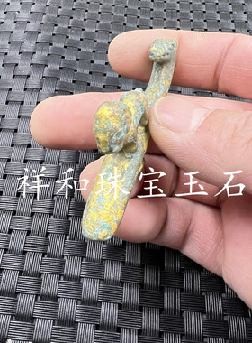 文玩复古貔貅吊坠手把件