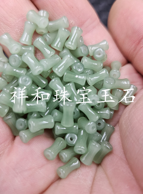 仿红玛瑙竹节仿玉石散珠