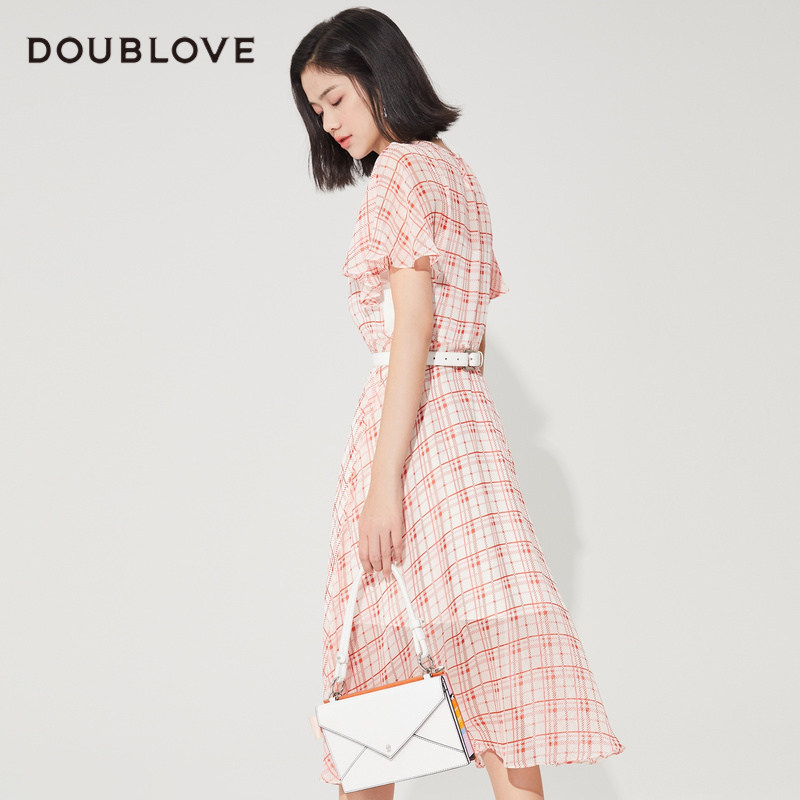 doublove贝爱2020春夏新款连衣裙 doublelove连衣裙