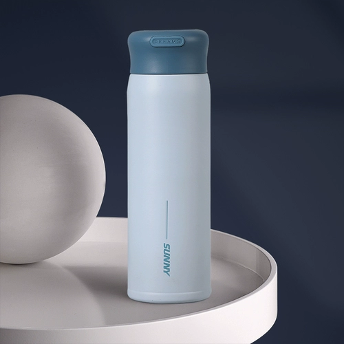 Вместительный и большой стакан из нержавеющей стали, портативная креативная чайная чашка