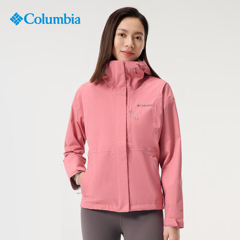 Columbia哥伦比亚户外25秋冬新款女士防水防风单层冲锋衣WR0533 - 图2