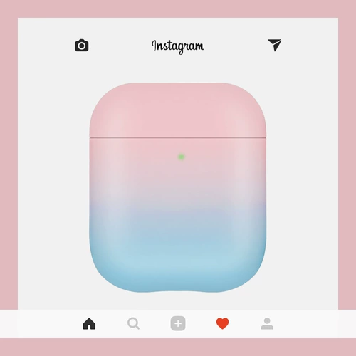 Apple, защитный чехол, беспроводные наушники, коробка, пылезащитные вожжи поводок, гигиеническая наклейка с зарядкой, градиент, второе поколение, bluetooth