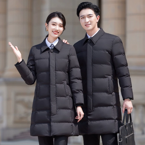 Пуховик, легкая и тонкая куртка для работы, увеличенная толщина