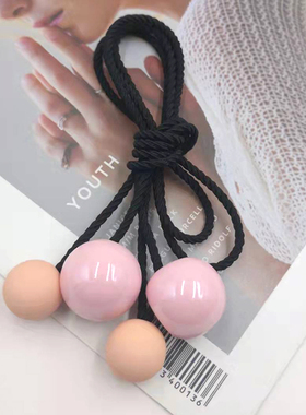 包邮新品韩版女孩皮筋简约