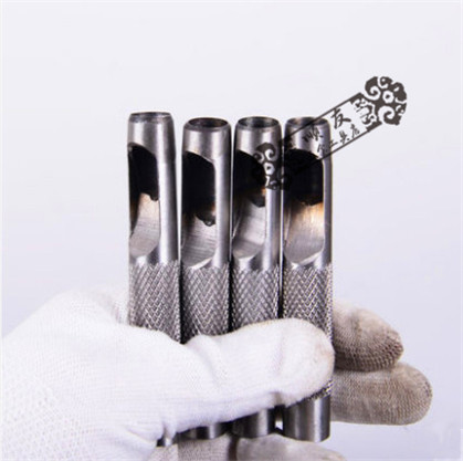 皮带冲打孔器腰带皮具皮革冲孔圆冲冲子空心冲冲头打眼器开孔器 - 图2