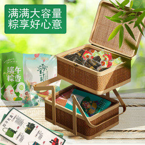 震远同浙江湖州特产古法绿豆糕饼老式传统糕点休闲端午礼盒粽子