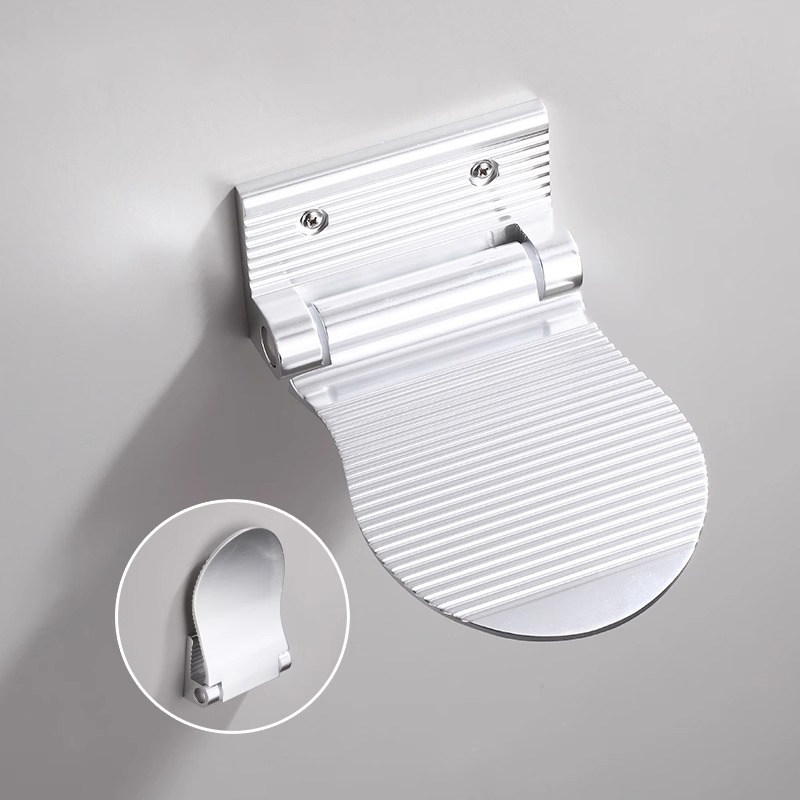 浴室脚踏板洗澡折叠脚蹬器卫生间洗脚神器防滑免打孔墙上省力脚垫,淘宝优惠券,粉丝福利购,淘宝优惠卷