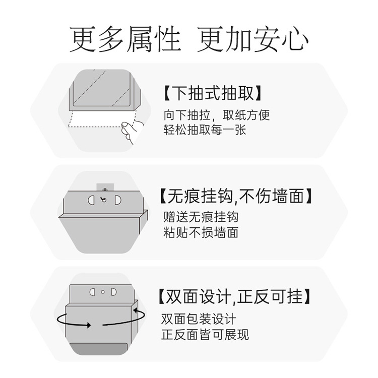 植护悬挂式抽纸整箱批大包餐巾纸家用实惠装厕纸擦手纸抽卫生纸巾-图2