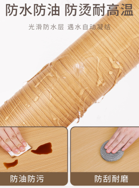 门贴纸木门翻新自粘防水防潮旧门遮丑木纹壁纸门框包边门改色贴膜