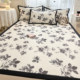 New style summer ice silk mat and fitted sheet single three-piece set