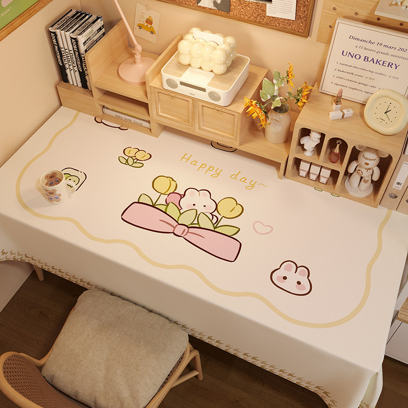 学生桌布宿舍台布电脑桌桌布防水免洗少女书桌桌垫美甲桌面桌布,淘宝优惠券,粉丝福利购,淘宝优惠卷