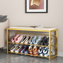 Changing Shoes Stool Home Doorway Light Extravagant Advanced Sensation Shoe Rack Multilayer New 2023 Exploits Able to sit on the bench and stool