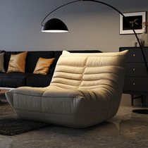 Fur Caterpillar Sloth Couch Can Lie Down Sleeping Bedroom Small Sofa Balcony Casual Living-room Chair Deck Chair Sofa Chair Sofa