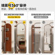 Bear ear coat rack with mirror